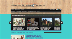 Desktop Screenshot of housesittingtravel.com
