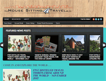 Tablet Screenshot of housesittingtravel.com